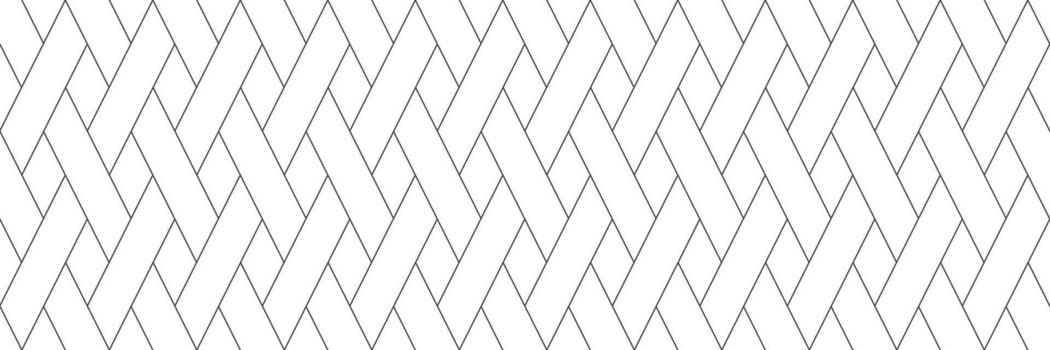 Seamless geometric outline pattern. Diagonal lines background vector