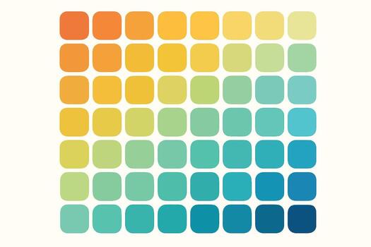 Color Gradient Palette Square Grid Design Collection vector