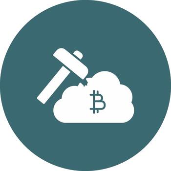 Bitcoin Mining backup crypto hardware mining vector