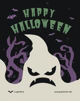 Black Halloween for Instagram Post Template