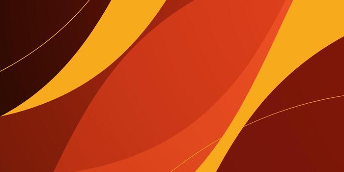 Abstract overlap wave brown and yellow background. Trendy shapes pattern concept element design. vector