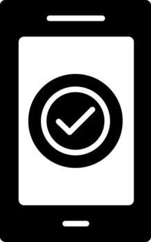 Mobile Sign User Interface Badge vector