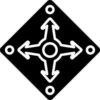 navegación flecha frio tono mínimo formar vector