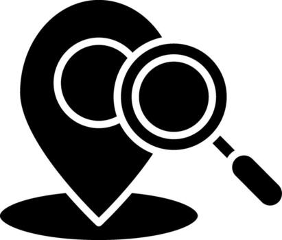 Map Pointer Gradient Color Style Form vector