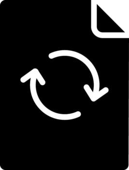 archivo sincronizar resumen moderno ui visual vector