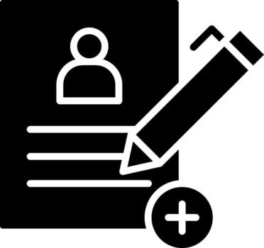 Enrollment Minimal Abstract Art Object vector