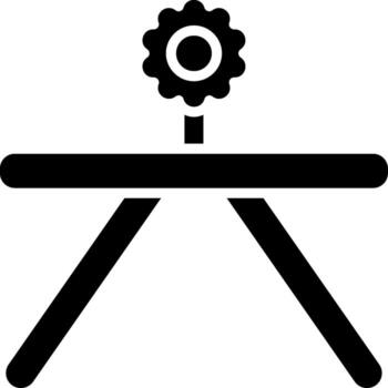 Table Gradient Styled Visual Element vector