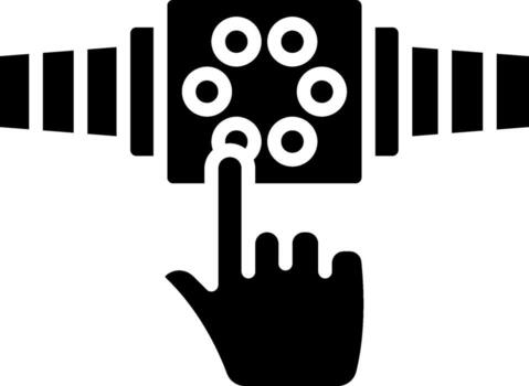 Touchscreen Abstract Modern UI Visual vector