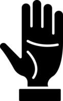 Hand App Focused Modern Design vector