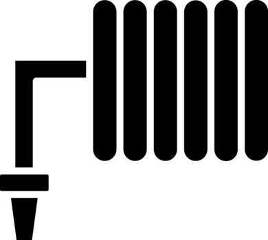 Hose Coded User Interface Symbol vector