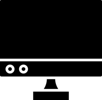 Desktop Minimal Clean UI Element vector