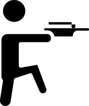 Shooting Gradient Styled Visual Element vector