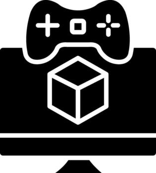 Simulation Outlined Frame Styled Object vector