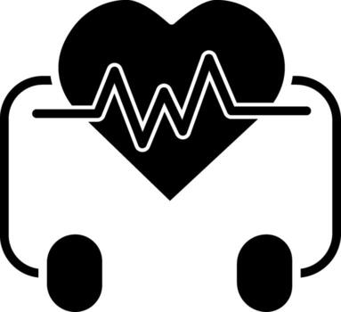 Defribillator Futuristic Digital UI Mark vector