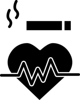 de fumar efecto vibrante color visual objeto vector