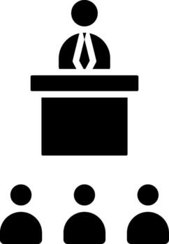 Conference Flat UI Styled Form vector