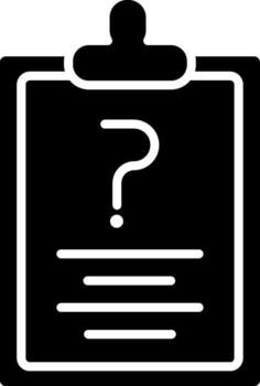 Quiz Sleek Modern Visual Mark vector