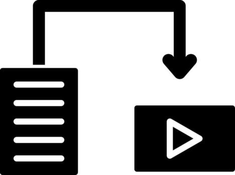 Text To Sharp Linear Edge Mark vector