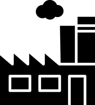 Factory Smooth Rounded UI Symbol vector