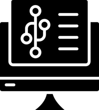 Version Control Pixel Style Graphic Badge vector