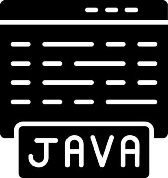 Java móvil aplicación ilustración vector
