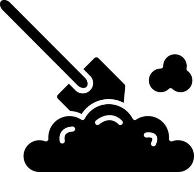 Digger Clean Simple Digital Design vector