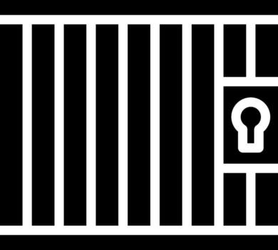 Prison Abstract Modern UI Visual vector