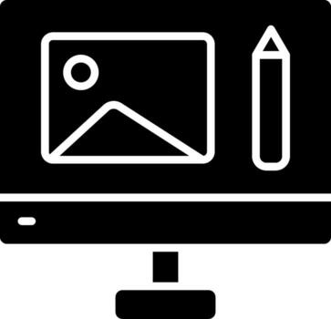 Editing Neon Colored UI Symbol vector