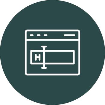 Input Field Digital Tech Element vector