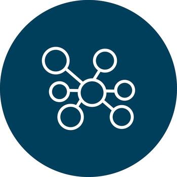 Resource Hub Simplified Line Mark vector