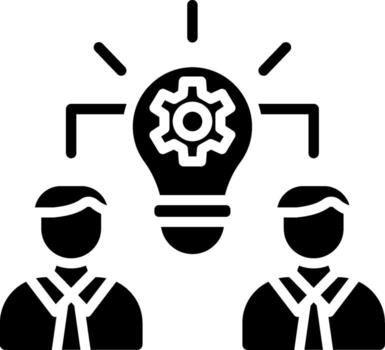 Collaborative Compact Clean Web Symbol vector