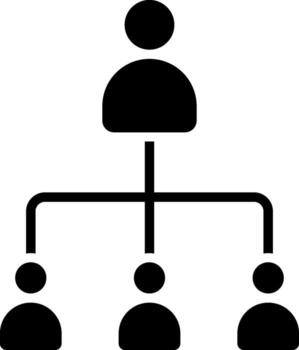 cooperación agudo lineal borde marca vector