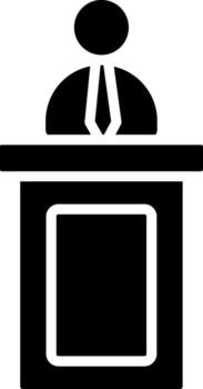 Lecturer Digital Mobile App Concept vector