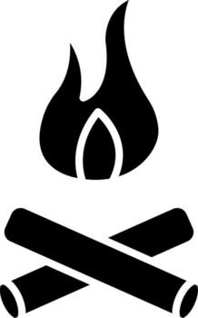 Bonefire Gradient Styled Visual Element vector