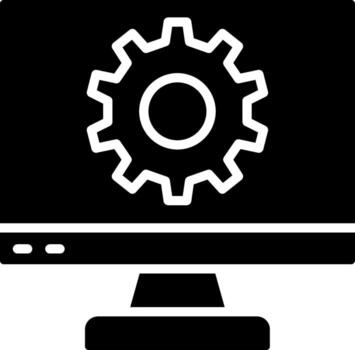 Configuration Sharp Edge Clean Visual vector