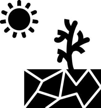 Drought Coded User Interface Symbol vector