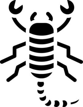 Scorpion Muted Soft Tone Element vector