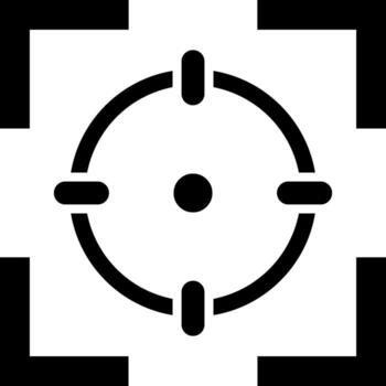 Focus Responsive Mobile App Shape vector