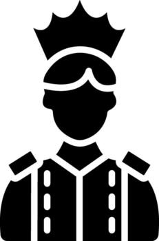 King Vibrant Color Visual Object vector