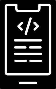 Mobile Application Clean Minimal UI Concept vector