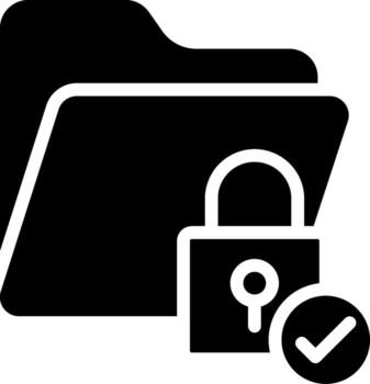 Folder Permissions UX Focused Design Shape vector