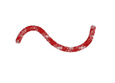 Red Crayon Stroke, Drawn Texture, Abstract Background, Artistic Design vector