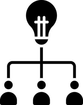 Brainstorming Muted Soft Tone Element vector