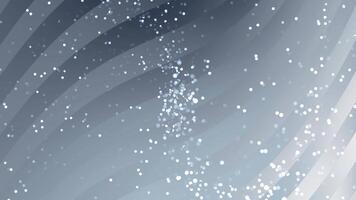 Twilight Blue Fade Elegant gray backdrop with gentle waves and sparkling particles creating a mesmerizing, flowing motion effect video