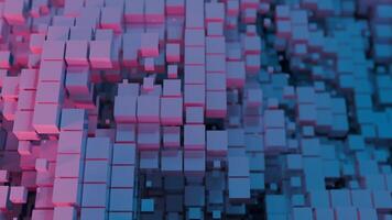 geometrisk former skapa en fängslande visuell erfarenhet. design video