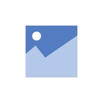 Art of square image icon for web design and application use vector