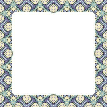 estético colorida creme azul quadro, Armação ilustração png