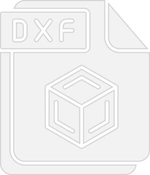 DXF Modern Tech Object vector