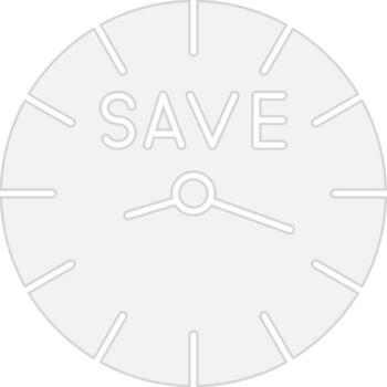 Save Time Interactive UI Design vector