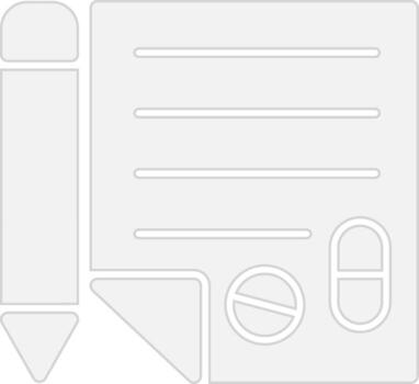 Prescription Abstract UI Visual vector